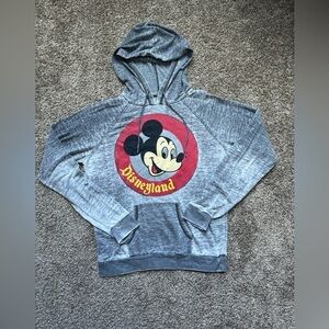 Disneyland Disney burnout hoodie mickey mouse